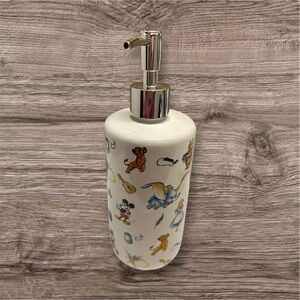 Disney 100TH Liquid Soap Dispenser ZB Zrike Alice Stitch Pooh Mickey & Minnie